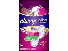 Always Radiant Daily Liners Long