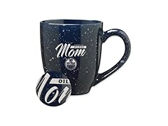 NHL Hockey Mom 16 oz Coffee Mug- Oilers