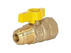 Eastman Straight Gas Brass Ball Valve, 3/4 in