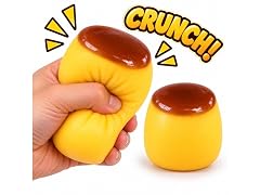 Pudding Cup Crunch Squishy 2Pk