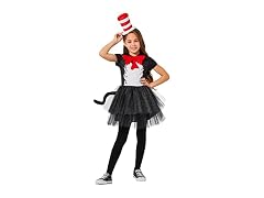 InSpirit Designs Dr. Seuss Kids Cat in the Hat Dress M