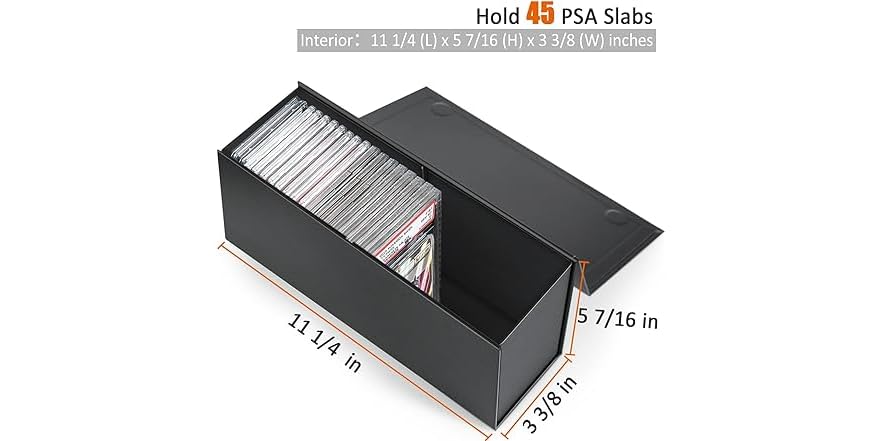 2-Pack PSA Card Storage Boxes – Secure Graded Card Holders - Image 4