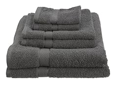 Pinzon Egyptian Cotton 725GSM 6Pc Towels-Grey