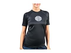 Kanu Surf Women's Black Rashguard (XL)