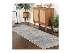 Superior California Shag Runner Silver
