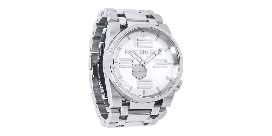 Rockwell 747 Silver-Red Watch