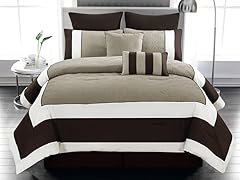 Spain Hotel 8Pc Quilted Oversized Comforter Set