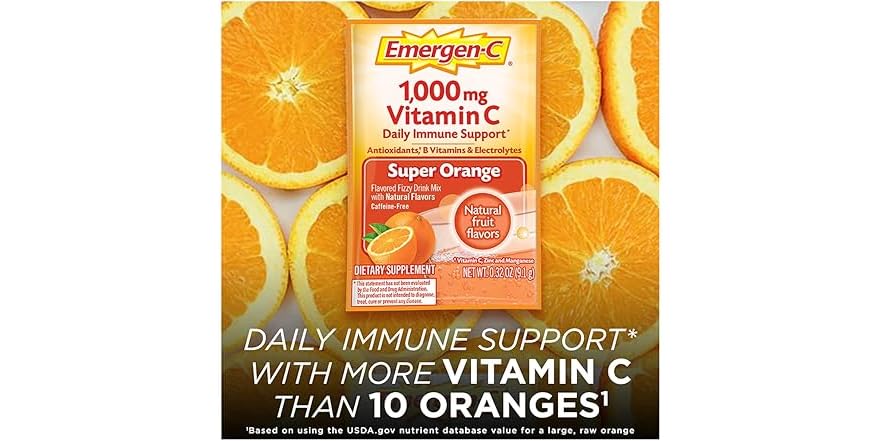 Emergen-C Super Orange 30ct