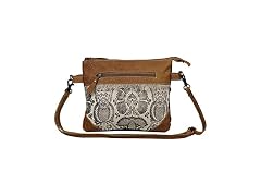 Myra Bag Nifty Small & Cross Body Bag Upcycled Canvas & Leather S