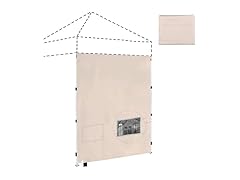 SANWAY B0DT48XKYC 5x5 Pop up Canopy Sidewall
