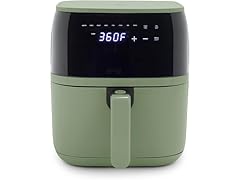 GreenLife Compact Electric Air Fryer Oven, 5.3 Q