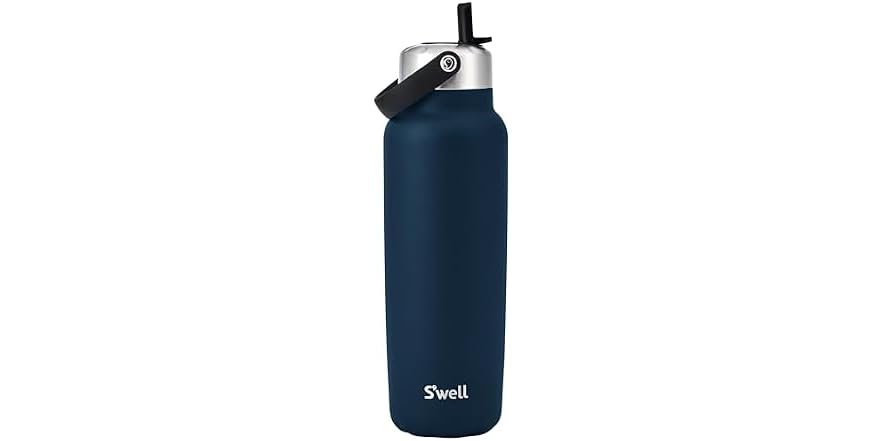 40oz S'well Recycled Stainless Steel Explorer Tumbler w/ Flip Straw Lid (Azurite) $18 + Free S&H w/ Prime