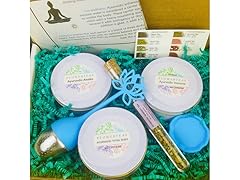 5Pk Asst Blends Ayurvedic Loose Leaf Tea & Infuser