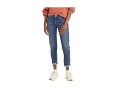Levi's Womens (31) New Boyfriend Jeans Lapis Gem