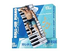 GRIP A POOL Pool Float Lounger 70" x 33", Piano
