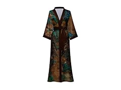 Kihnop Women's Floral Long Kimono Robe