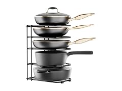5-Tier Pot and Pan Organizer 13.6"