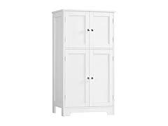 TEENFON Bathroom Floor Storage Cabinet