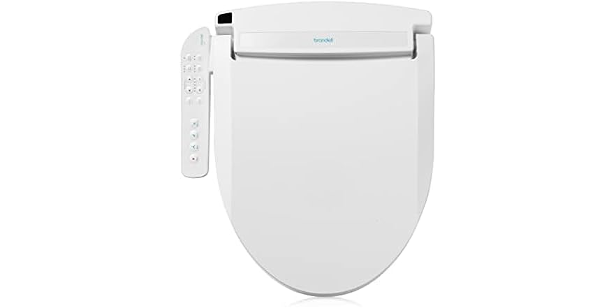 Brondell LT89 Bidet Toilet Seat w/ Side Arm Control