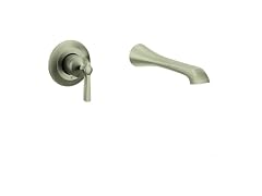Moen Flara Nickel Single Handle Wall Mount Tub Filler