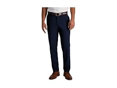Haggar Men (32W x 34L) Slim Fit Cool Pro Golf Pant