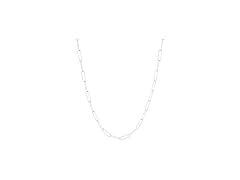 Madewell Paperclip Chain Necklace Light Silver Ox