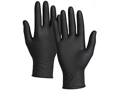 2000ct Black Nitrile Gloves - XS
