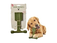 SPOT Bam-Bones Plus Toothbrush Dog Chew Toy