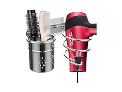 Hair Dryer Holder Wall Mount 2-Pack
