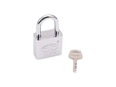 MroMax Iron Keyed Padlock, 1.18" Wide Anti Alike