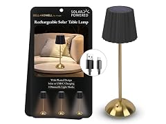 Solar Wide Pleated Lamp