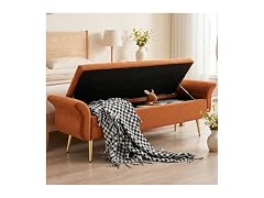Storage Ottoman Bench 63’’ Length Upholstered