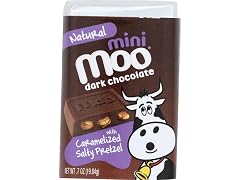 Moo Chocolate Bar Dark Chocolate Caramel Pretzel