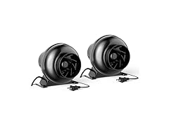 HealSmart 4 Inch Inline Duct Fan, 195 CFM 2 Pack