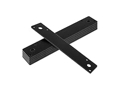 GBGS 6 Pcs Black Flat Strap Brace,9-3/8"