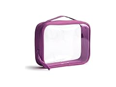 Vera Bradley Clear Cosmetic, Iris Orchid