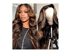 Afribye 13x6 Highlight Body Wave Lace Front Wig