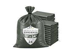 Heavy Duty Sand Bags, Pack of 24