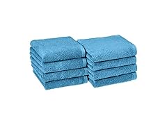Amazon Basics Hand Towels - Cotton, 8Pk