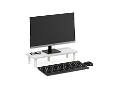 Furinno Monitor Stand Riser, White