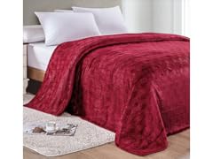 Luxury Home Armani Embossed Microplush Blanket