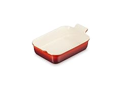 Le Creuset Heritage Rectangular Dish, Stoneware, 26 cm, 2.4 litres, Cerise