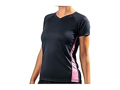 Kanu Surf Women's (XXL) Black/Pink Rashguard