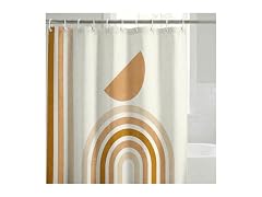 Americanflat 71x74 Boho Shower Curtain - Water-Resistant