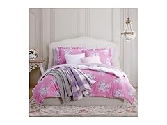 Shabby Chic Queen 3Pc Pink Comforter Set