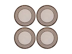 Karma, 10.75 inches Melamine Dinner Plates Set of 4