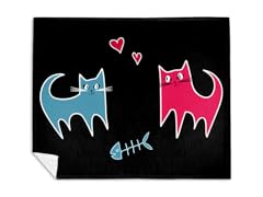 Love Cats Mink Fleece Blanket