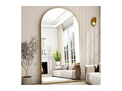 77" x 38" Arched Full Length Mirror