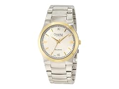 Men's Diamond Dial Watch