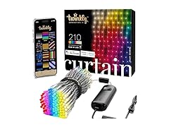 Twinkly TWW210SPP-TUS Twinkly Curtain 210 RGB+W Lights